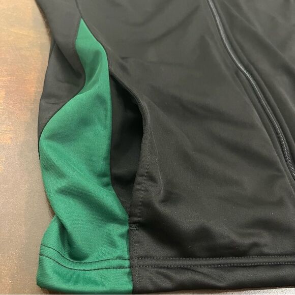 Boombah Zip Softball Cage Jacket Large Black Green - Picture 11 of 14